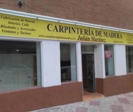 exterior de carpintería